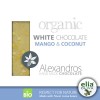 BIO biela čokoláda mango-kokos 90gr