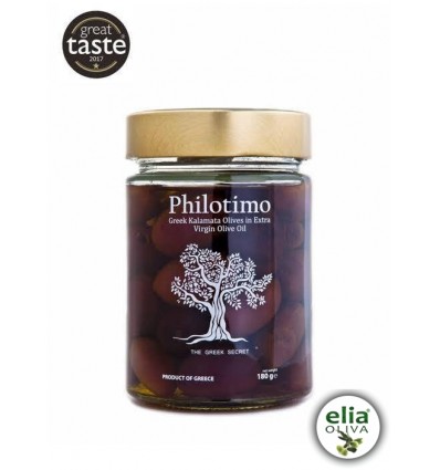 PHILOTIMO kalamata olivy s kôstkou 180gr