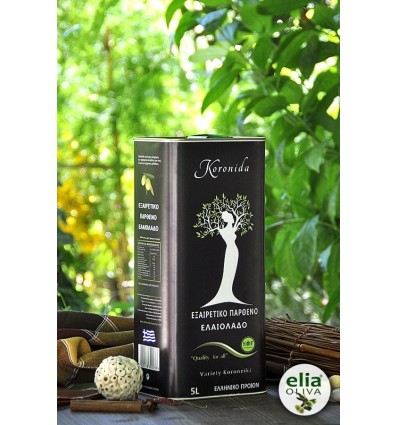 Extra panenský olivový olej Koronida 5L - plechovka