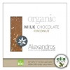 BIO mliečna čokoláda s kokosom 90gr