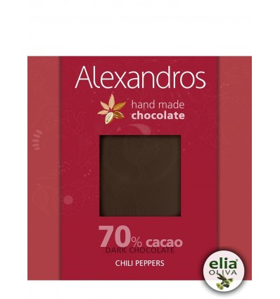 Čierna čokoláda s chilli 90gr